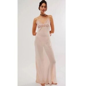 *NEW* Free People Intimately Midknight Magic Slip Dress XL